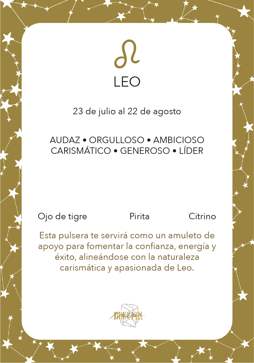 Pulsera ♌ Leo