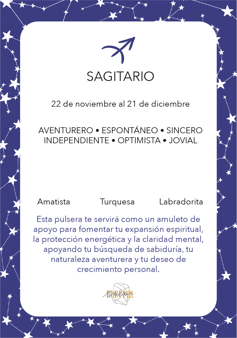 Pulsera ♐ Sagitario