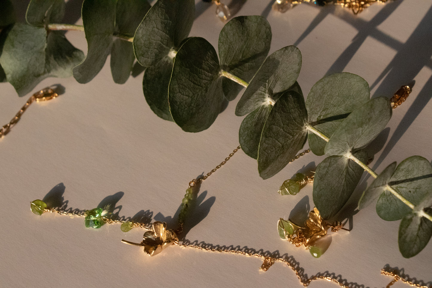 Fortuna. Aretes con peridoto